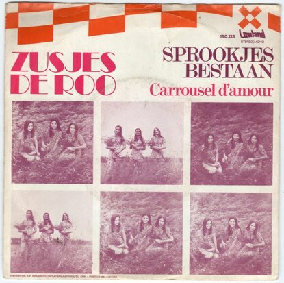 Zusjes de Roo - Sprookjes bestaan + Carousel d'amour (Vinylsingle)
