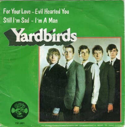 Yardbirds - For Your Love (EP) (Vinylsingle)