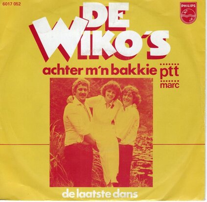 Wiko's - Achter mijn bakkie + Laatste dans (Vinylsingle)