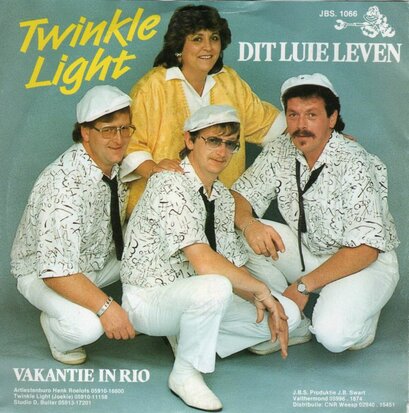 Twinkle Light - Dit luie leven + Vakantie in Rio (Vinylsingle)