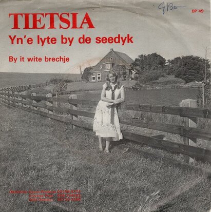 Tietsia - Yn'e lyte by de seedyk + By it wite brechje (Vinylsingle)