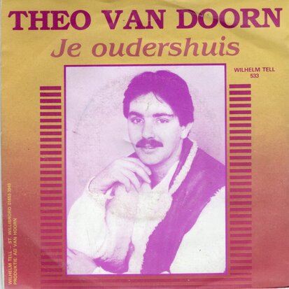 Theo van Doorn - Je oudershuis + In mijn gedachten (Vinylsingle)