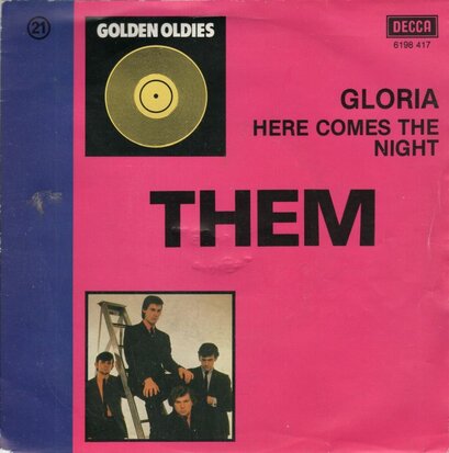 Them - Gloria + Here comes the night (Vinylsingle)
