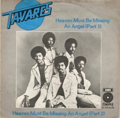 Tavares - Heaven must be missing an angel + (part II) (Vinylsingle)