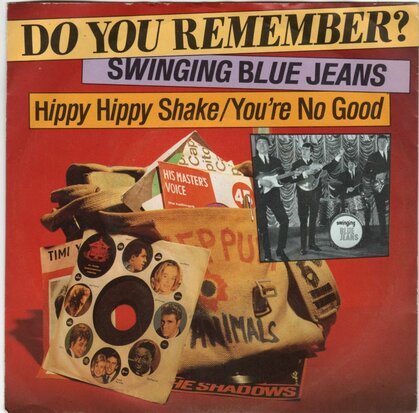 Swinging Blue Jeans - Hippy hippy shake + You're no good (Vinylsingle)