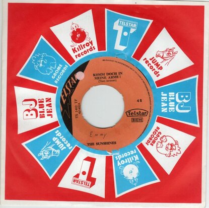 Sunshines - Komm doch in meine arme! + Ma darling (Vinylsingle)