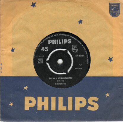 Spotnicks - The old spinning wheel + My old kentucky home (Vinylsingle)