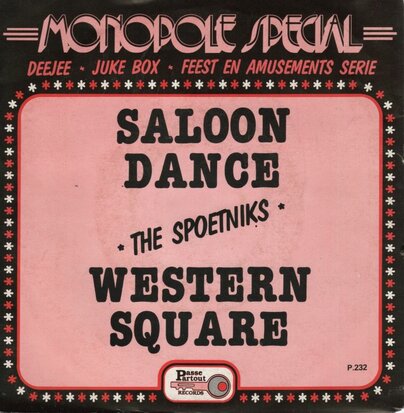 Spoetniks - Saloon dance + Westen square (Vinylsingle)