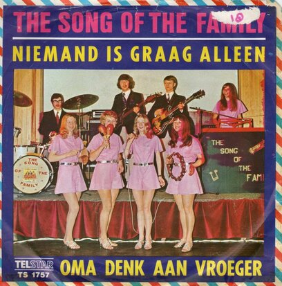 Song of the family - Mijn dorpje + Niemand is graag alleen (Vinylsingle)