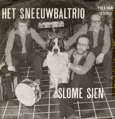 Sneeuwbal Trio - Slome Sien + Hartstikke (Vinylsingle)