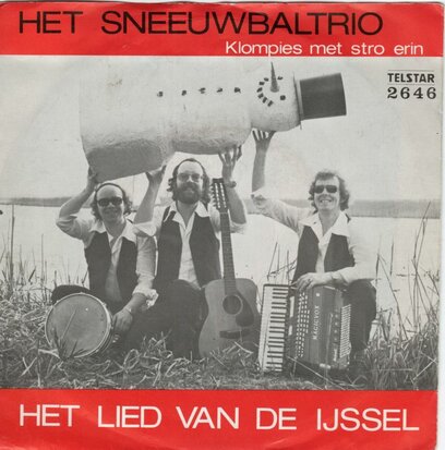 Sneeuwbal Trio - Het lied van de Ijssel + Klompies met stro erin (Vinylsingle)