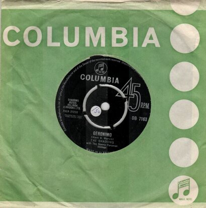 Shadows - Geronimo + Shazam (Vinylsingle)