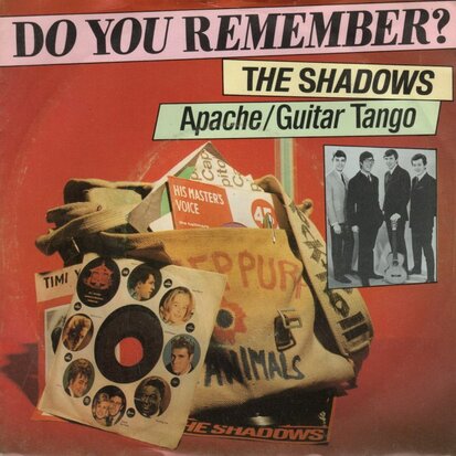 Shadows - Apache + Guitar tango (Vinylsingle)