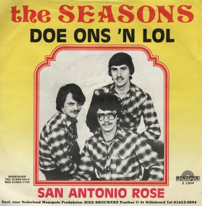Seasons - Doe ons 'n lol + San Antonio Rose (Vinylsingle)
