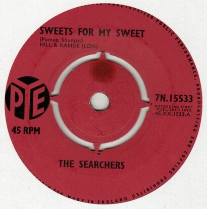 Searchers - Sweets for my sweet + It's all been a dream (Vinylsingle)