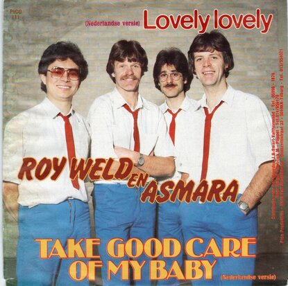 Roy Weld & Asmara - Lovely lovely + Take good care of my baby (Vinylsingle)