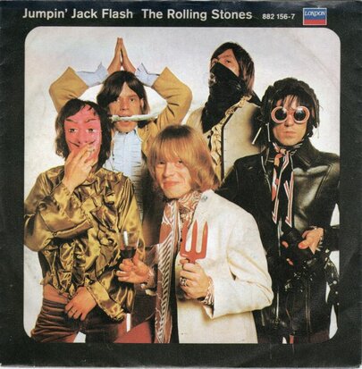 Rolling Stones - Jumpin' Jack Flash + Child Of The Moon (Vinylsingle)