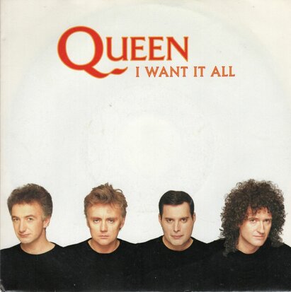 Queen - I want it all + Hang on in there (Vinylsingle)