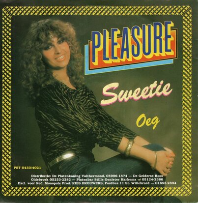 Pleasure - Sweetie + Oeg (Vinylsingle)