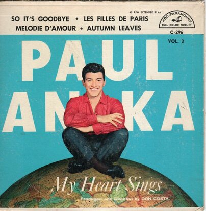 Paul Anka - My heart sings (EP) (Vinylsingle)