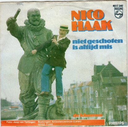 Nico Haak - Niet geschoten is altijd mis + De klusman (Vinylsingle)