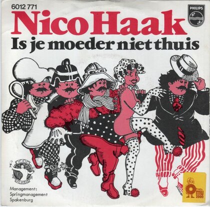 Nico Haak - Is je moeder niet thuis + Haak is de naam (Vinylsingle)