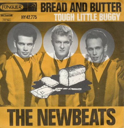 Newbeats - Bread and butter + Tough little buggy (Vinylsingle)