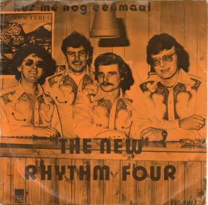 New Rythm Four - Kus Me Nog Eenmaal + Kom Terug (Vinylsingle)