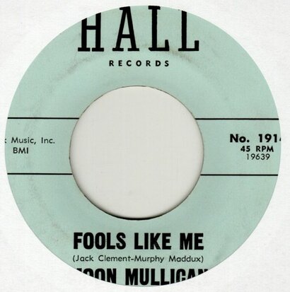 Moon Mullican - Fools Like Me + Make Friends (Vinylsingle)
