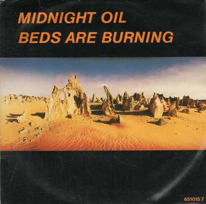 Midnight Oil - Beds are burning + Gunbarrel highway (Vinylsingle)