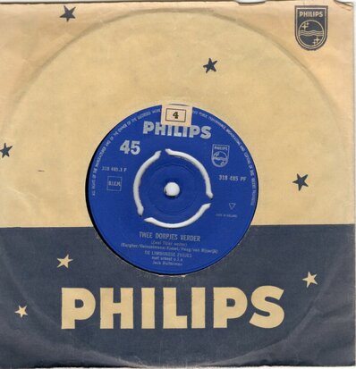 Limbra Zusjes - Twee dorpjes verder + Kome terug m'n jongen (Vinylsingle)