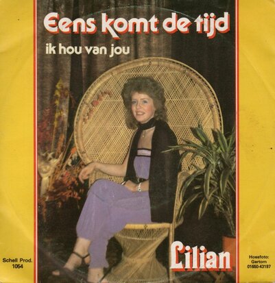 Lilian - Eens komt de tijd + Ik hou van jou (Vinylsingle)