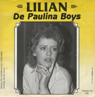 Lilian - Als Er Liefde Bestaat + De Paulinaboys (Vinylsingle)
