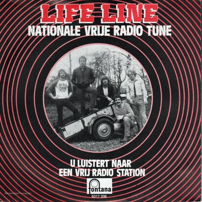 Lifeline - Nationale Vrije Radio Tune + U Luistert Naar Een Vrij Radio Station (Vinylsingle)