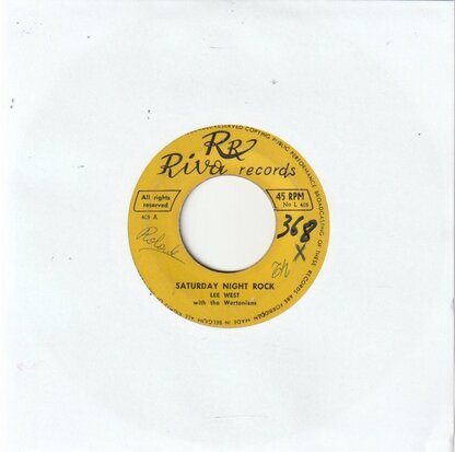 Lee West - Saturday night rock + I feel so lonely (Vinylsingle)