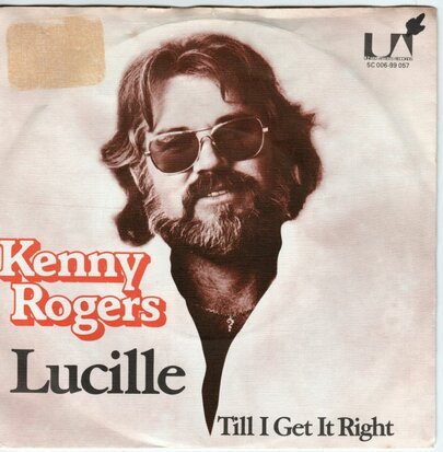 Kenny Rogers - Lucille + Till I get it right (Vinylsingle)