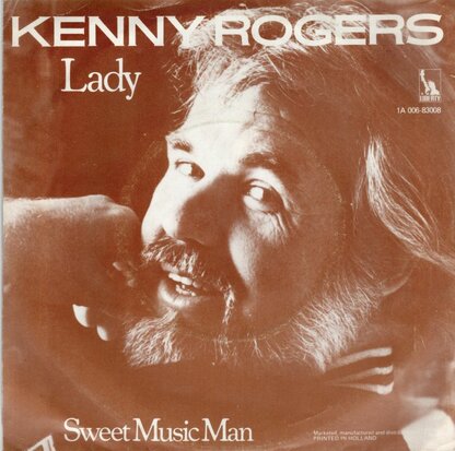 Kenny Rogers - Lady + Sweet music man (Vinylsingle)