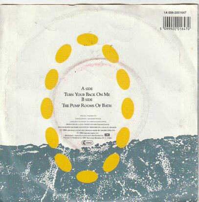 Kajagoogoo - Turn your back on me + The pump rooms? (Vinylsingle)