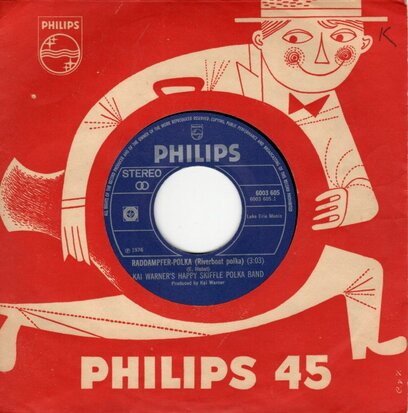 Kai Warner's Happy Skiffle Polka Band - Raddampfer-Polka + Ra-Ta-Ta (Vinylsingle)