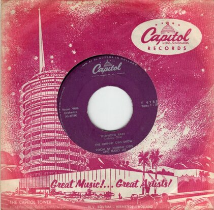 Johnny Otis - Telephone baby + Castin' my spell (Vinylsingle)