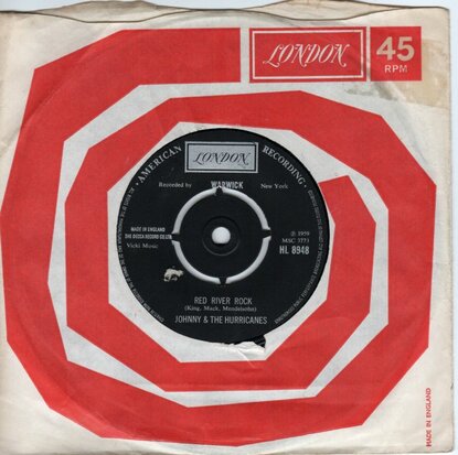 Johnny & the Hurricanes - Red river rock + Buckeye (Vinylsingle)