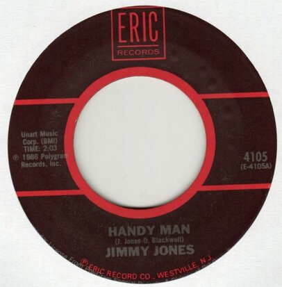 Jimmy Jones - Handy man + Good timin' (Vinylsingle)