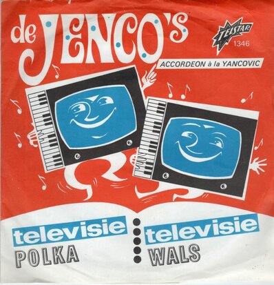 Jenco's - Televisie polka + Televisie wals (Vinylsingle)