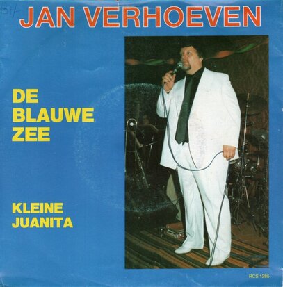 Jan Verhoeven - De blauwe zee + Kleine Juanita (Vinylsingle)