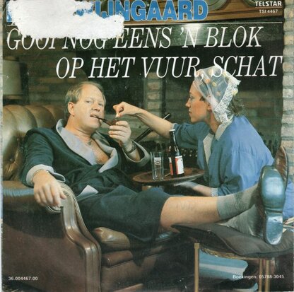 Henk Wijngaard - Gooi nog een 'n blok op het vuur schat + Cafe Quo Vadis (Vinylsingle)