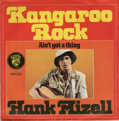 Hank Mizell - Kangaroo Rock + Ain't Got A Thing (Vinylsingle)