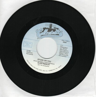 Elvis Presley - Stuck on you + Fame and fortune (Vinylsingle)