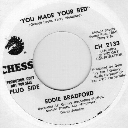Eddie Bradford - You Made Your Bed + Push Mr. Pride Aside (Vinylsingle)