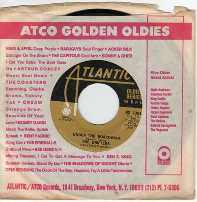 Drifters - Under the boardwalk + Ruby baby (Vinylsingle)
