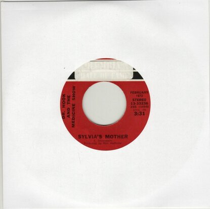 Dr. Hook - Sylvia's mother + Carry me Carrie (Vinylsingle)
